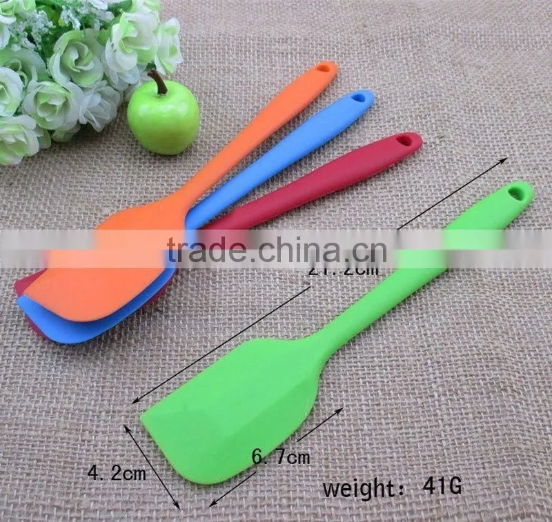 Heat Resistant Silicone Cream Butter Spatula Mixing Batter Scraper Baking Tools