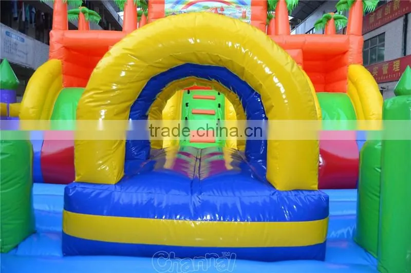 Kids Fun City Inflatable Playground Outdoor Gym Playground Equipment Inflatable Fun City