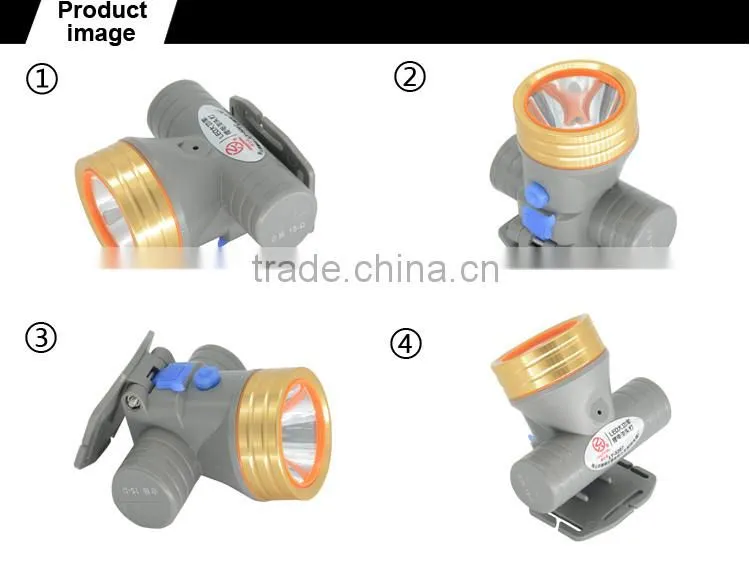 Multifunction rechargeable led headlamp headlight head torches with battery charger