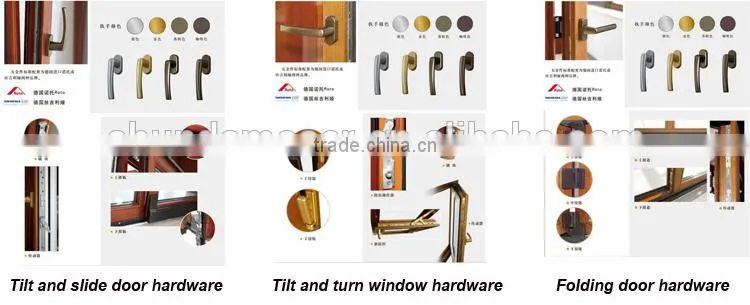 Solid wood German system and china style combine perfectly grill tilt and turn window