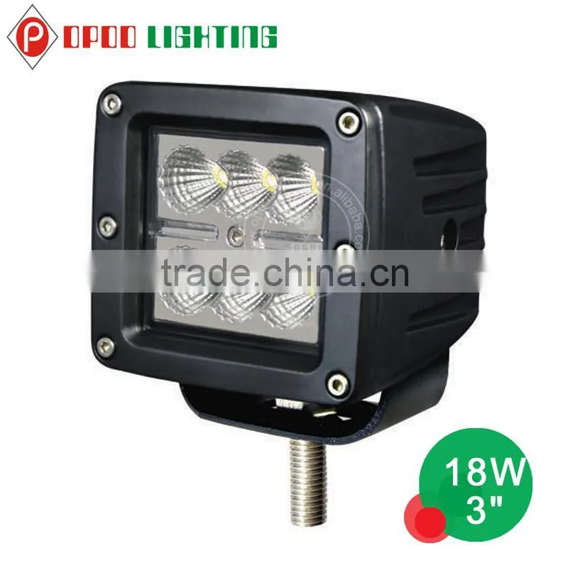 China wholesale car 3'' 18w led work light with IP68
