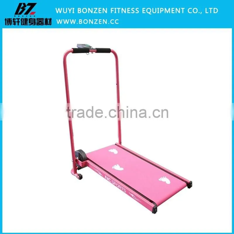 Super Foldable Walking Macine For Home Gym Mini Munal Treadmill