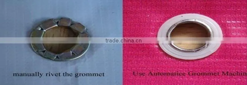 low price electric grommet machine/ button fixing machine