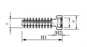 CTH series cable tie holder for hold tie and wire