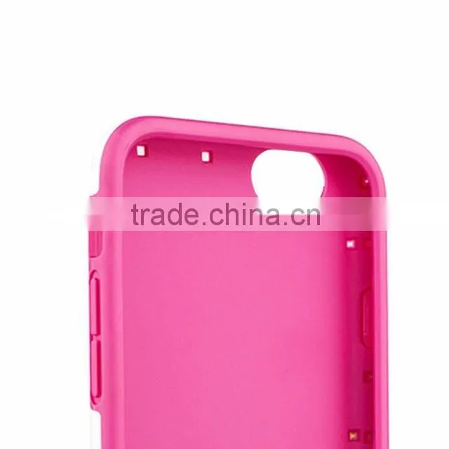 New Style Colorful Hybrid case for iphone6 6s Contrast Color PC + TPU back cover case For iphone 6 6S