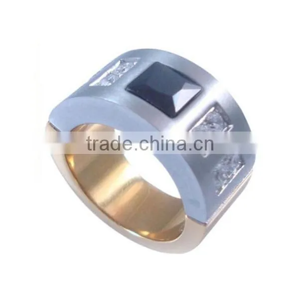High quality 316l stainless steel ring band ring sliver ring for men