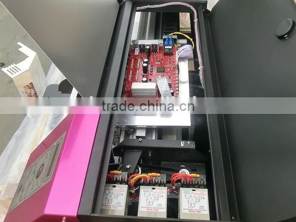 Advertising sticker plotter with DX5 head 1440dpi UD2512LC 2.5m galaxy eco solvent printer