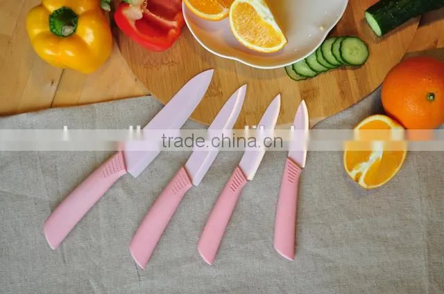 Dark Green Colorful Blade anti-oxidantHealthy Featured Zirconium material FDA, LFGB qualified Knives set