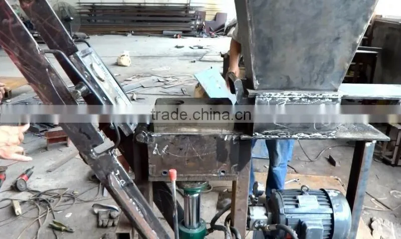 Hydraulic tyoe small clay brick making machine for sale