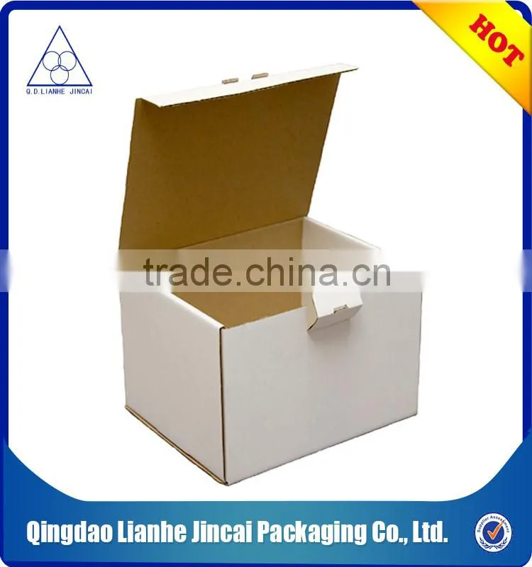 white gift box packaging