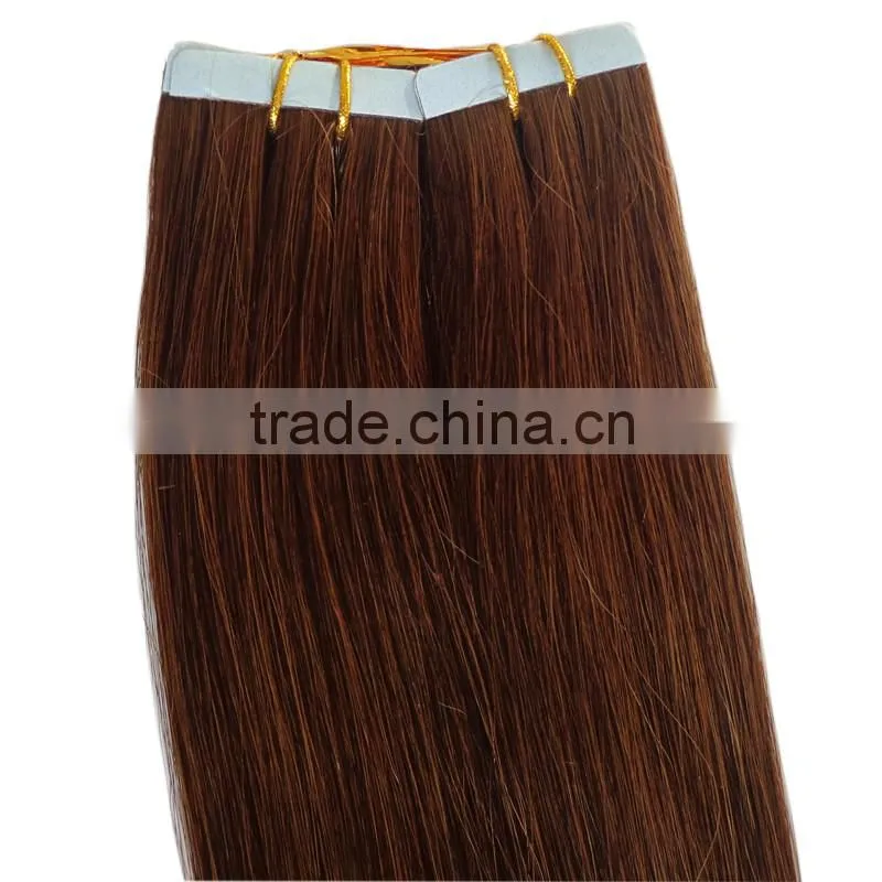 100% remy human hair no short hair inside double drawn hair extensions