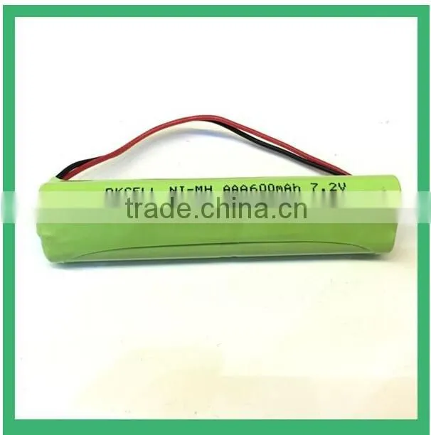 NI-MH AAA 600mah rechargeable battery 1.2v automobile storage battery
