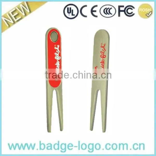 Golden Custom Die Casting Divot Tool Ball Marker