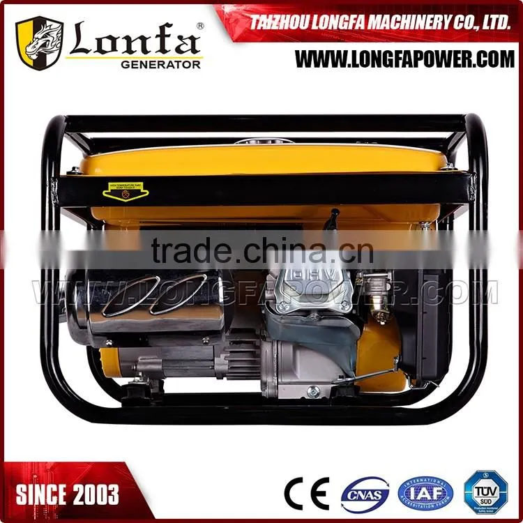 LongFa Taizhou China Petrol Generator Portable Generator 3KW Electric Start