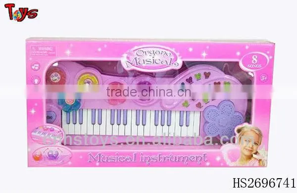 2013 Funny Plastic Organ Toy with Mircophone Musical Instrument