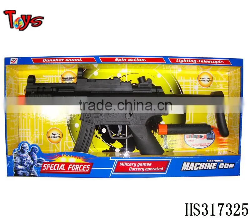 amazing playing laser gun electric gun shock