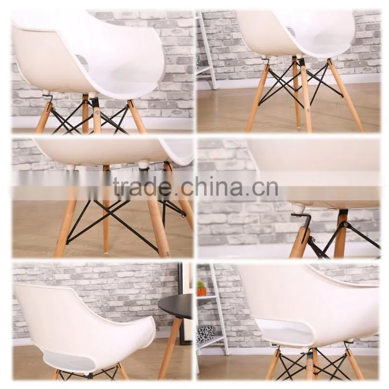Crust dining room plastic fiber chair PW007
