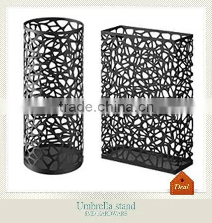 Nest slim black umbrella stand