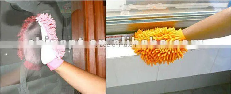 Chenille Car cleaning gloves /car wash gloves/Car wash mitt