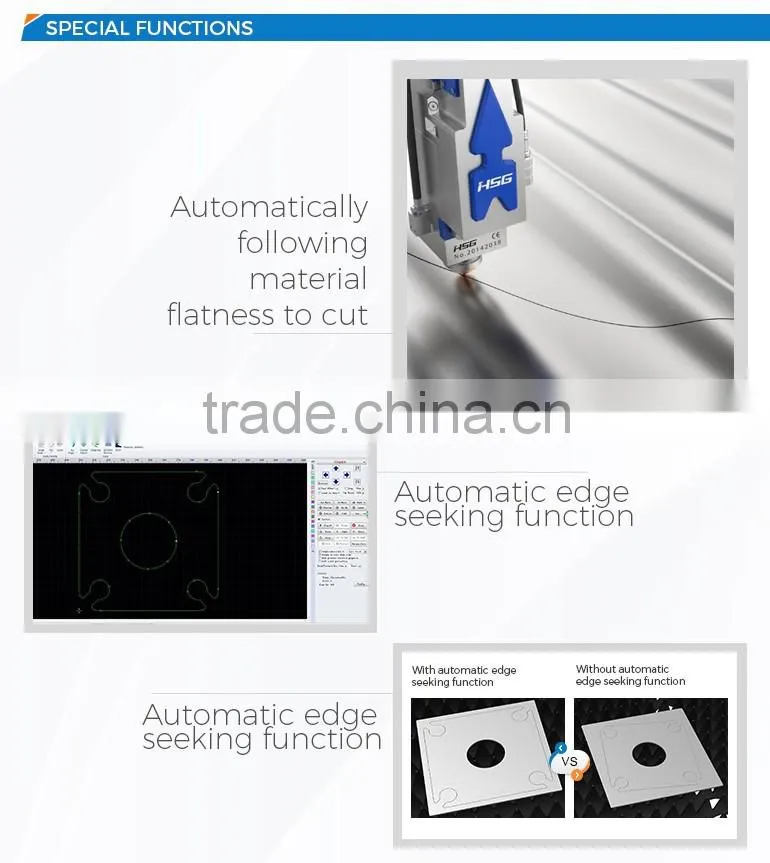 HSG Cnc Laser Metal Cutting Machine Price Cutting Machine for Sale