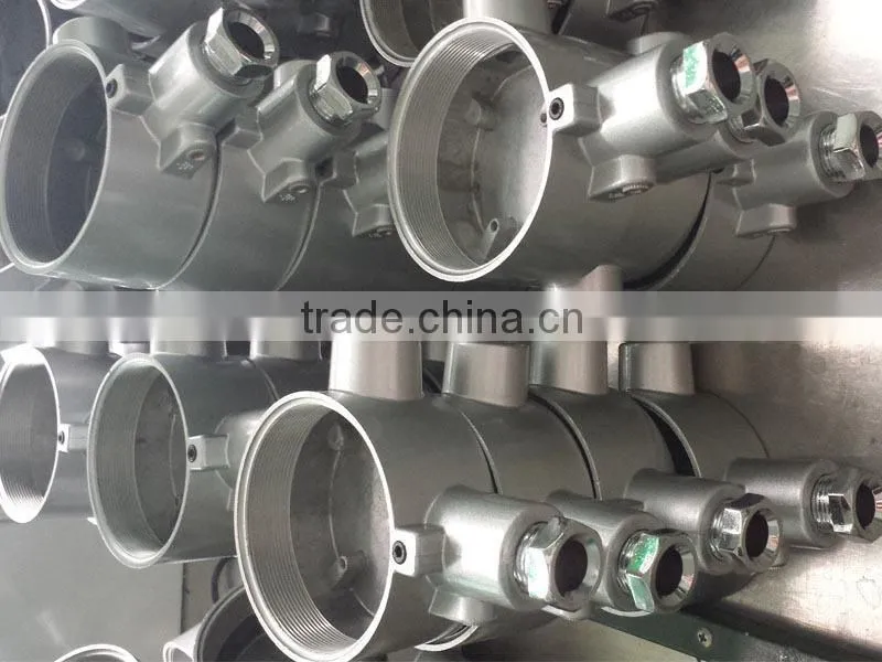Anti-explosion head, PT100/T/J/E/K/N/S/R/B type wateproof moving head, SS304/aluminum thermocouple head