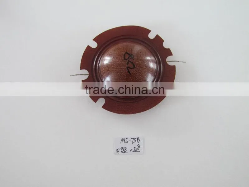 MS-75B PA Speaker Parts Voice Coil Diaphragm