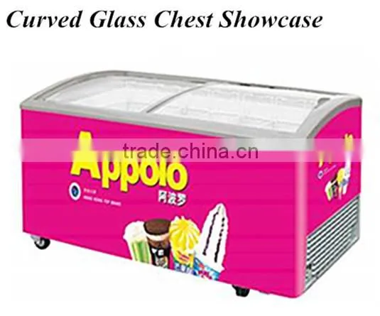 Wholesale freezers chest freezer big freezer for supermarket