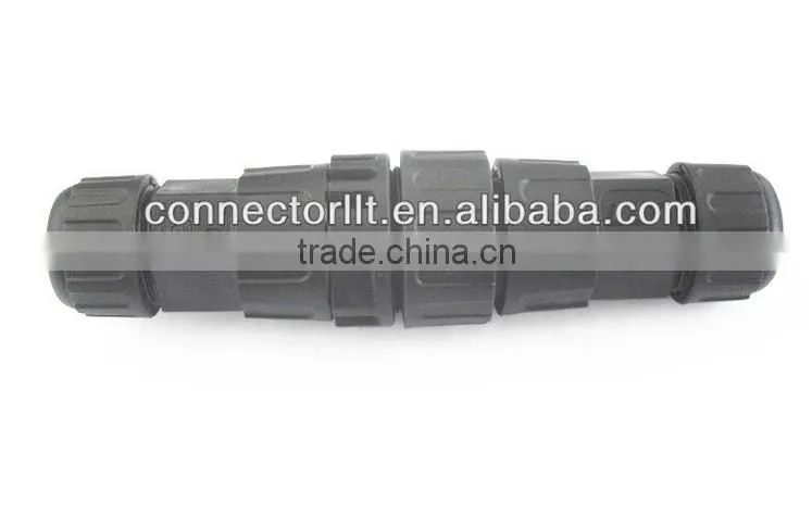 high quality circular waterproof connector 6 pin cable connector