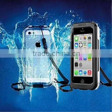 Universal Waterproof Shockproof Case for Mobile Phone with Three-latch Lock Design