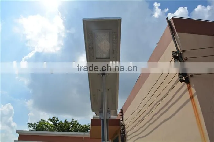 60W LED Integrated solar park lot lighting