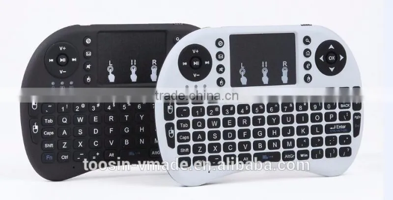 Remote Keyboard with Fly Mouse,Air Mouse Keyboard,2.4G Wireless Keyboard Air Mouse I8