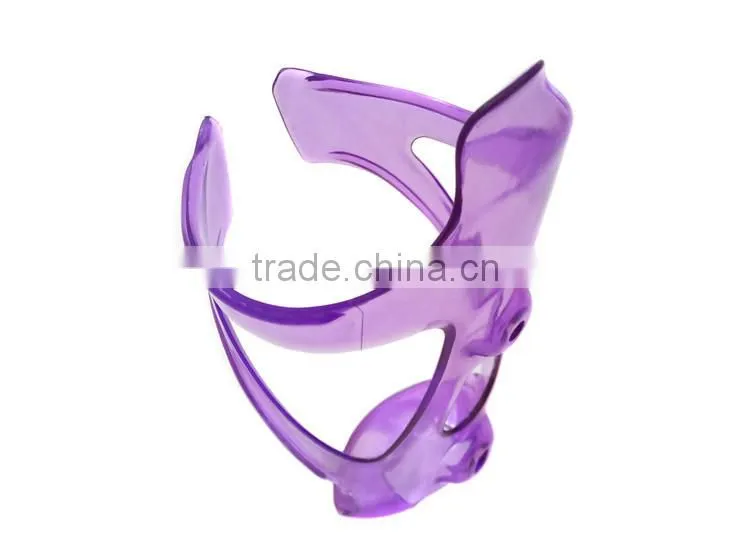 PC Bicycle Bottle Holder Polycarbonate Bicycle bottle cage Mountain road bike bottle holder purple water cup holder CH2256