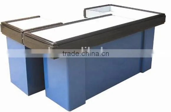 RH-CR006 1800*550*800mm 550*550*800mm supermarket checkout counter for sale
