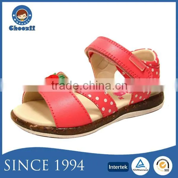 2016 Stylish Flat Ankle Buckle Strap Sandals for Girls
