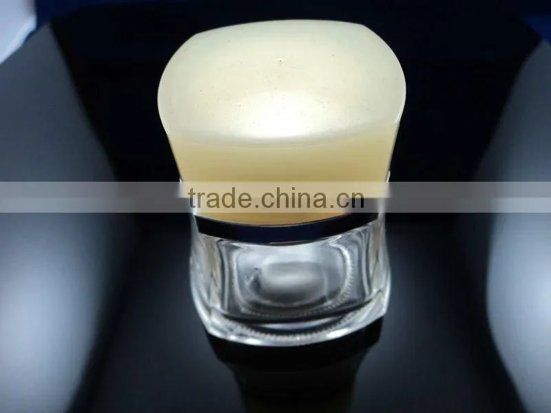 glass cosmetic cream jar packaging