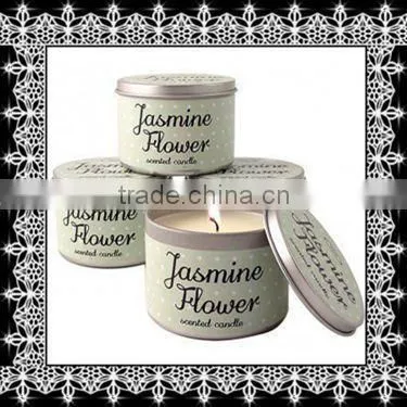 Luxury Scented Soy Wax Candle Set in Glass Jar