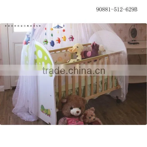 wooden bed new born baby bed wooden baby bed 90881-512-620A