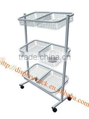 hot fruit vegetable accessories display rack HSX-245