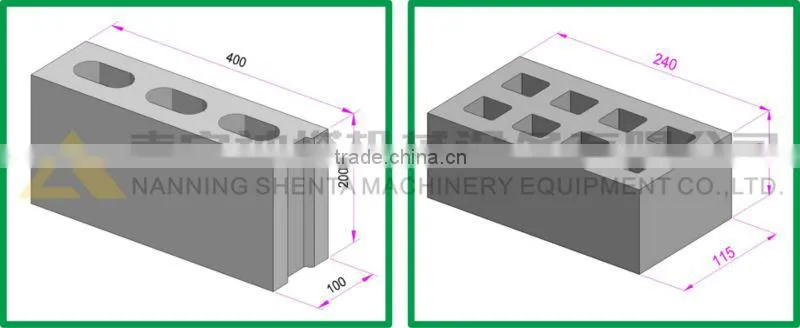QTJ4-40 Precast concrete machine, Concrete machine