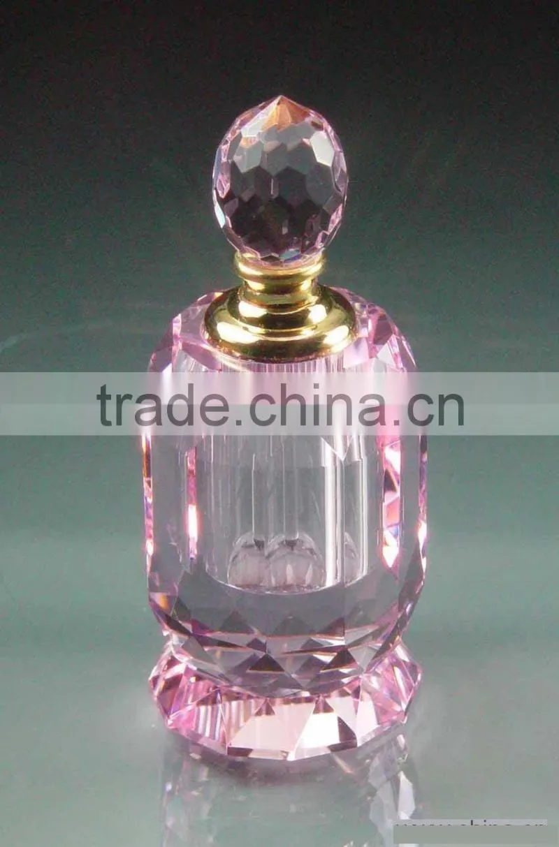 2016 fancy hot sale crystal perfume bottle