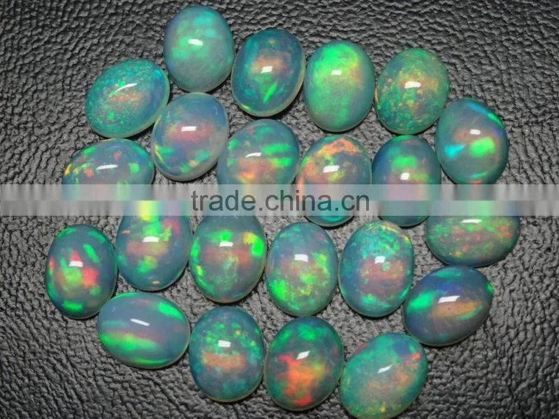 NAtural Ethiopian opal cabochon 9x7