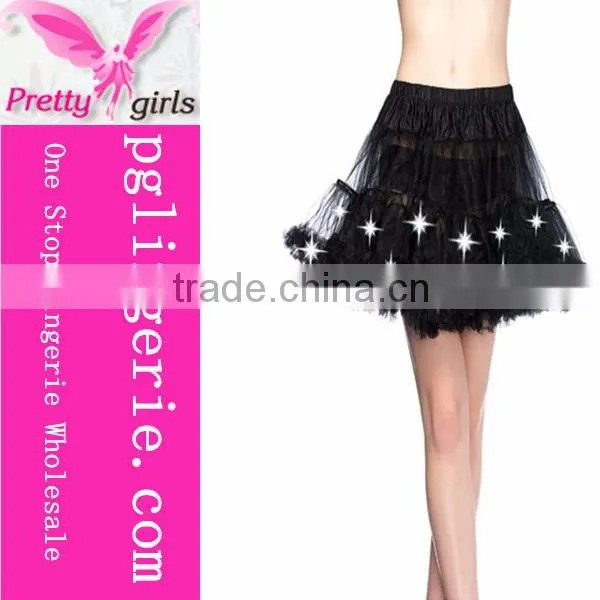 Fashion Fluffy Led Tutu Skirts For Party Tutu Skirt For Girls,Pettiskirt With Lights Tutu Skirts