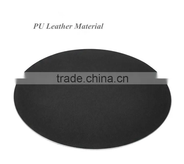 2016 TOPSHION New high quality metal mouse pad/rubber base aluminium alloy on top mouse mat