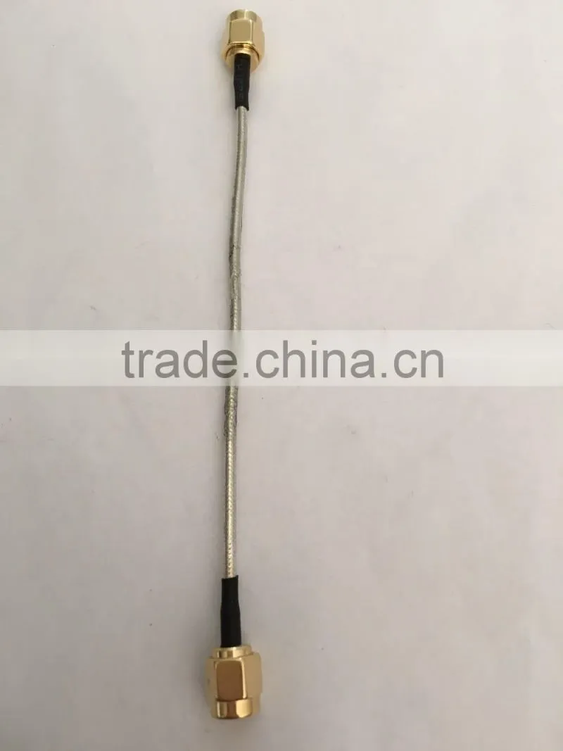 RF assembly SMA male to male cable for RG405