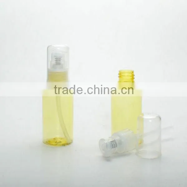 Treatment pump PET 60ml Yellow Clear