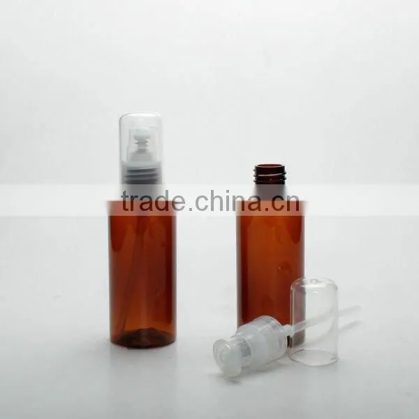Treatment pump PET 100ml Red Clear
