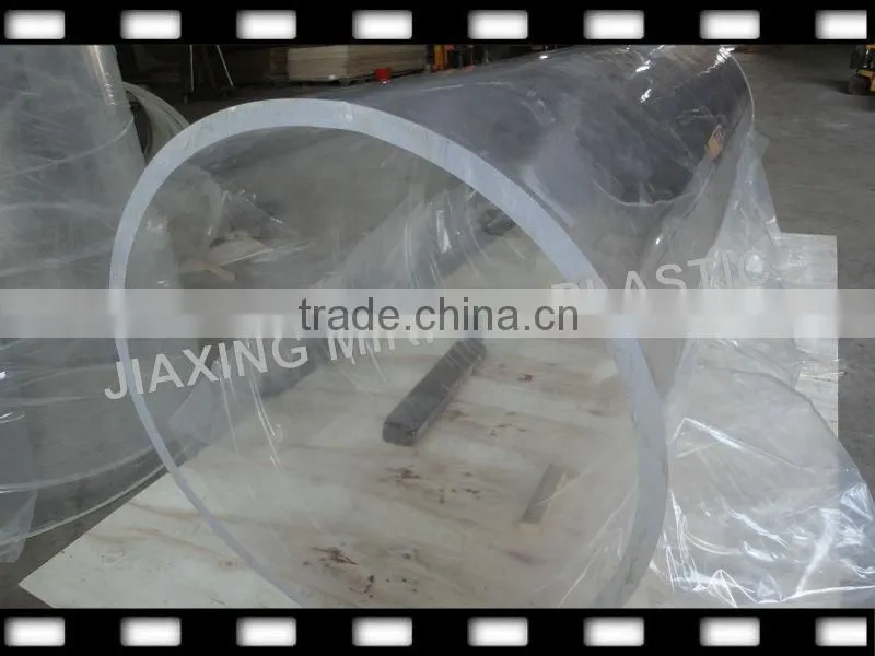 acrylic cylindrical fish tank