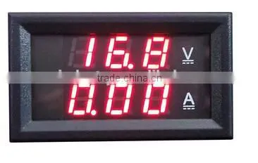 Voltmeter&Ammeter LED digital dual display DC4.5-30V AC0-2A,5A,10A,50A,100A Meter