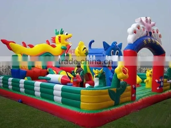 Cheap bouncy castle for sale , inflatable bouncy castle with slide , commercial bouncy castle