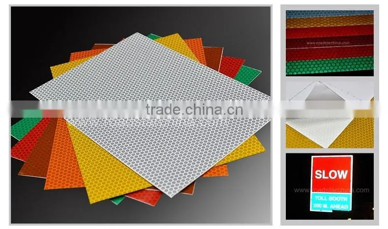 Honybomb designs self-adhesive reflector sheeting